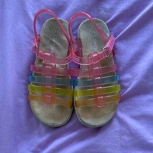 Cat & Jack Kids Rainbow Sandals